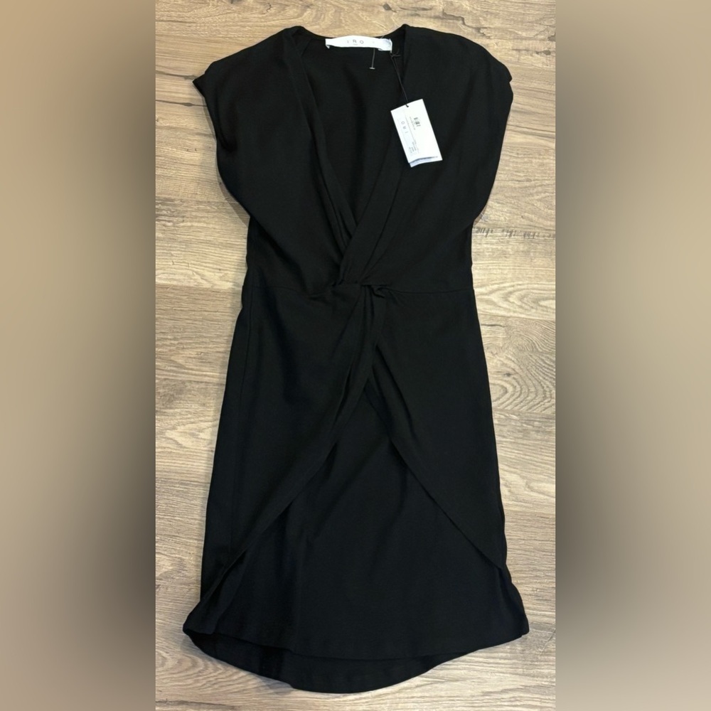 IRO Tizana Black Mini Dress – Size Small | NWT - Picture 2 of 5
